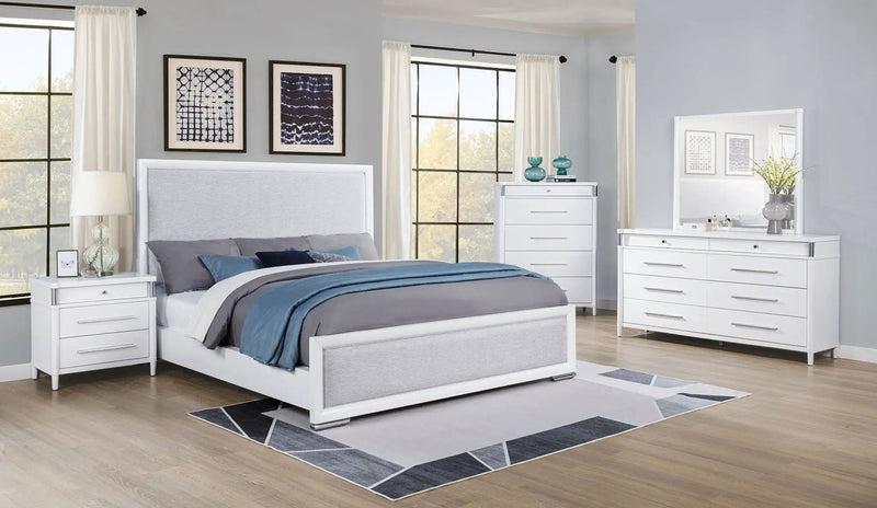 Gracemont 5-piece California King Bedroom Set White by Unique Piece Furniture