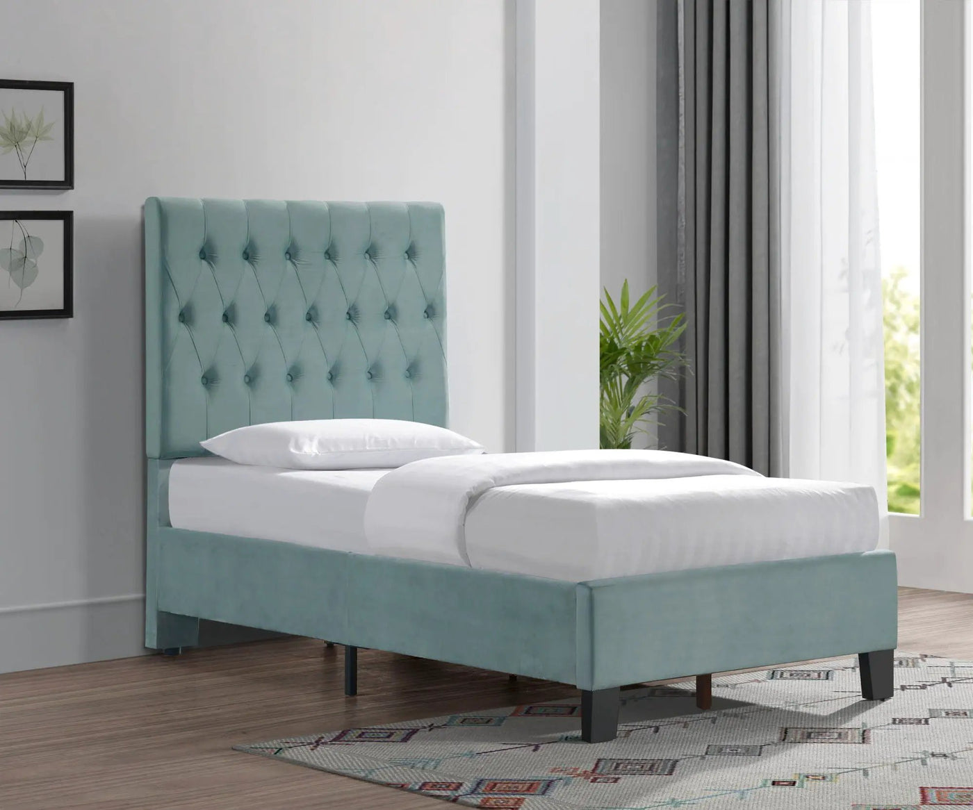 Luma - Upholstered Bed by Unique Piece Furniture