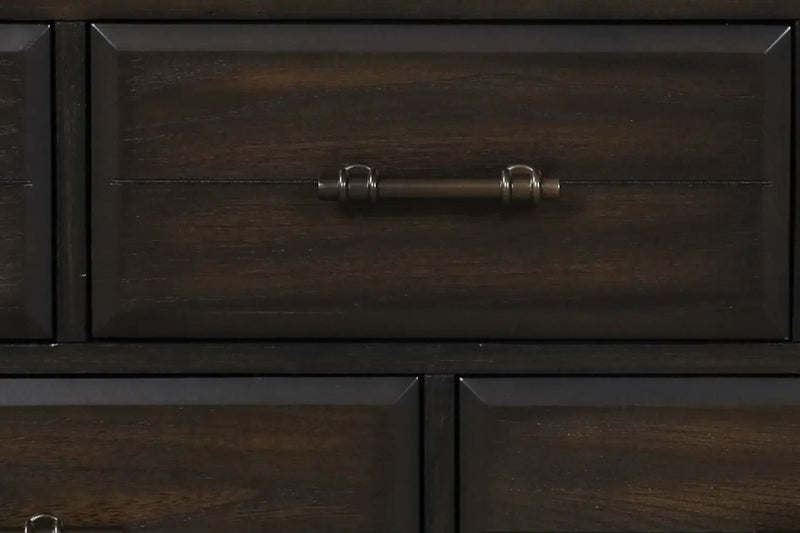 9 Drawer Dresser - Mahogany