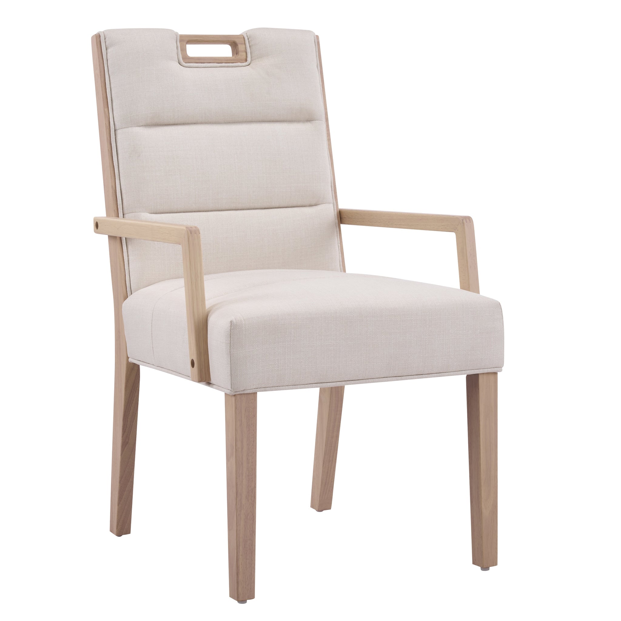 Upholstered Dining Chairs with Armrests by HouseOfZazla