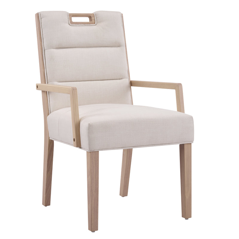 Upholstered Dining Chairs with Armrests by HouseOfZazla
