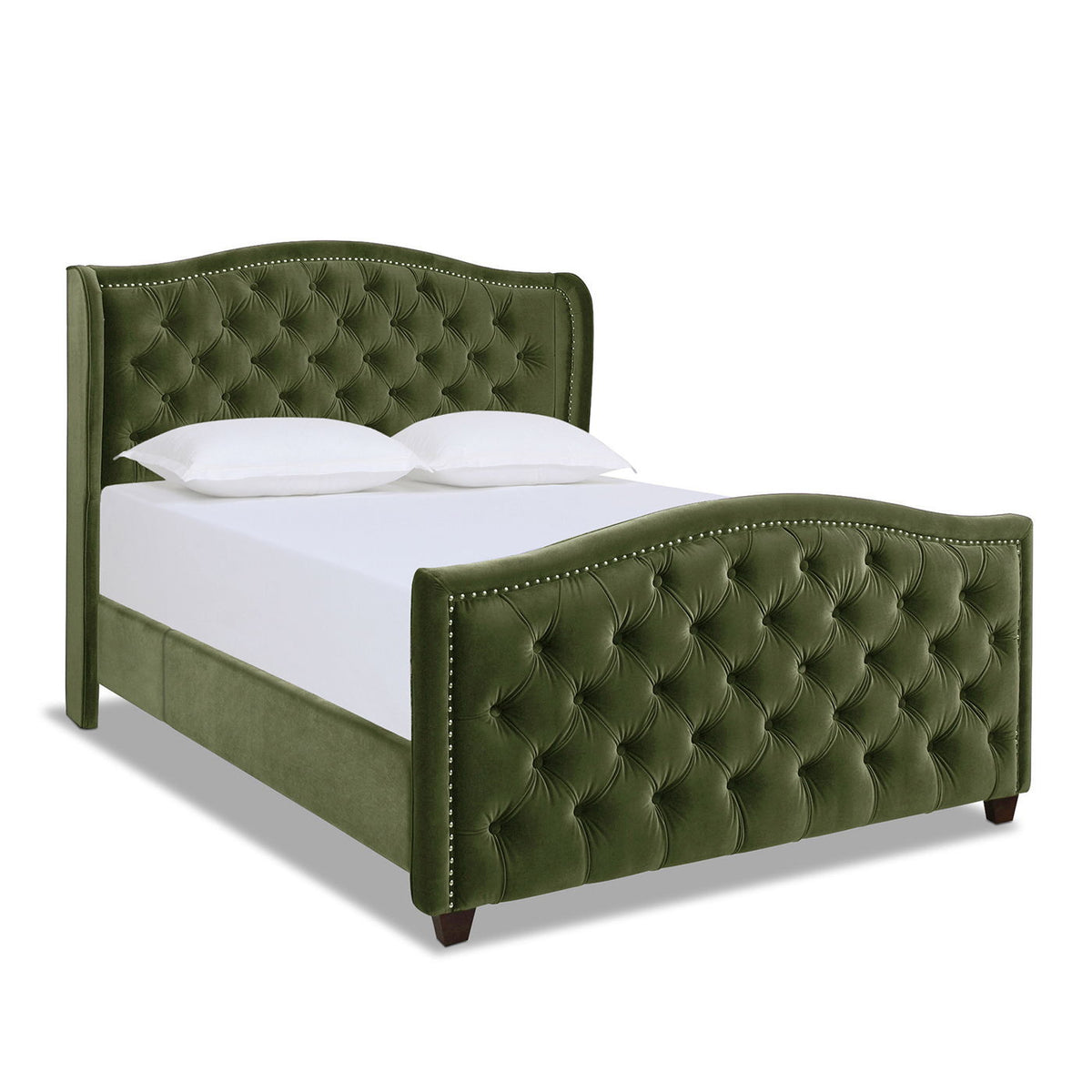 Marcella - Upholstered Shelter Headboard Bed, photo 35 of 35
