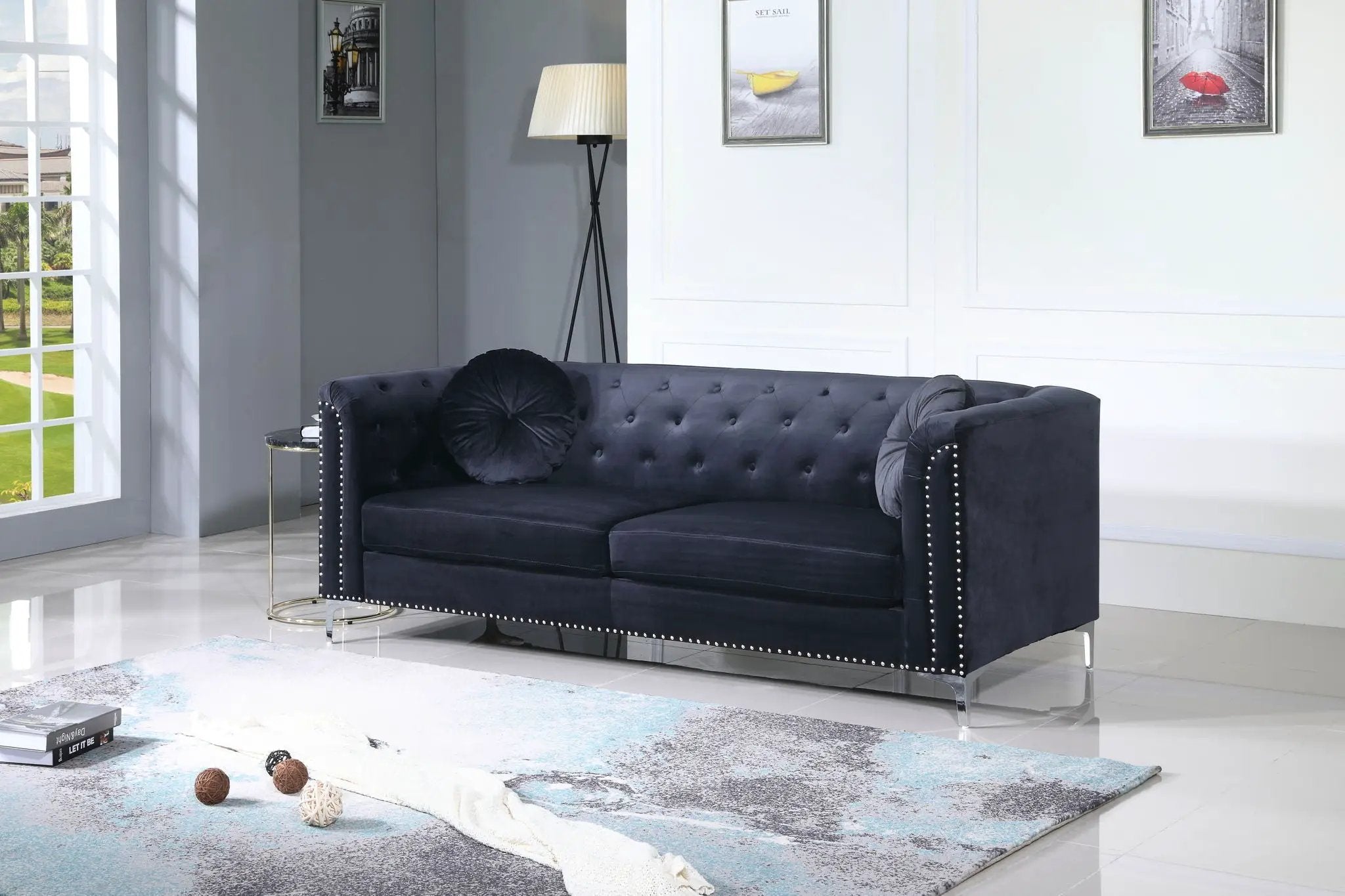 Pompano - Elegant Contemporary Sofa by Unique Piece Furniture