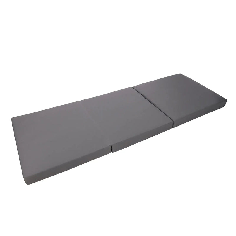 Gray Broadway Ian Chaise Lounge Cushion (Triple Folds) by HouseOfZazla