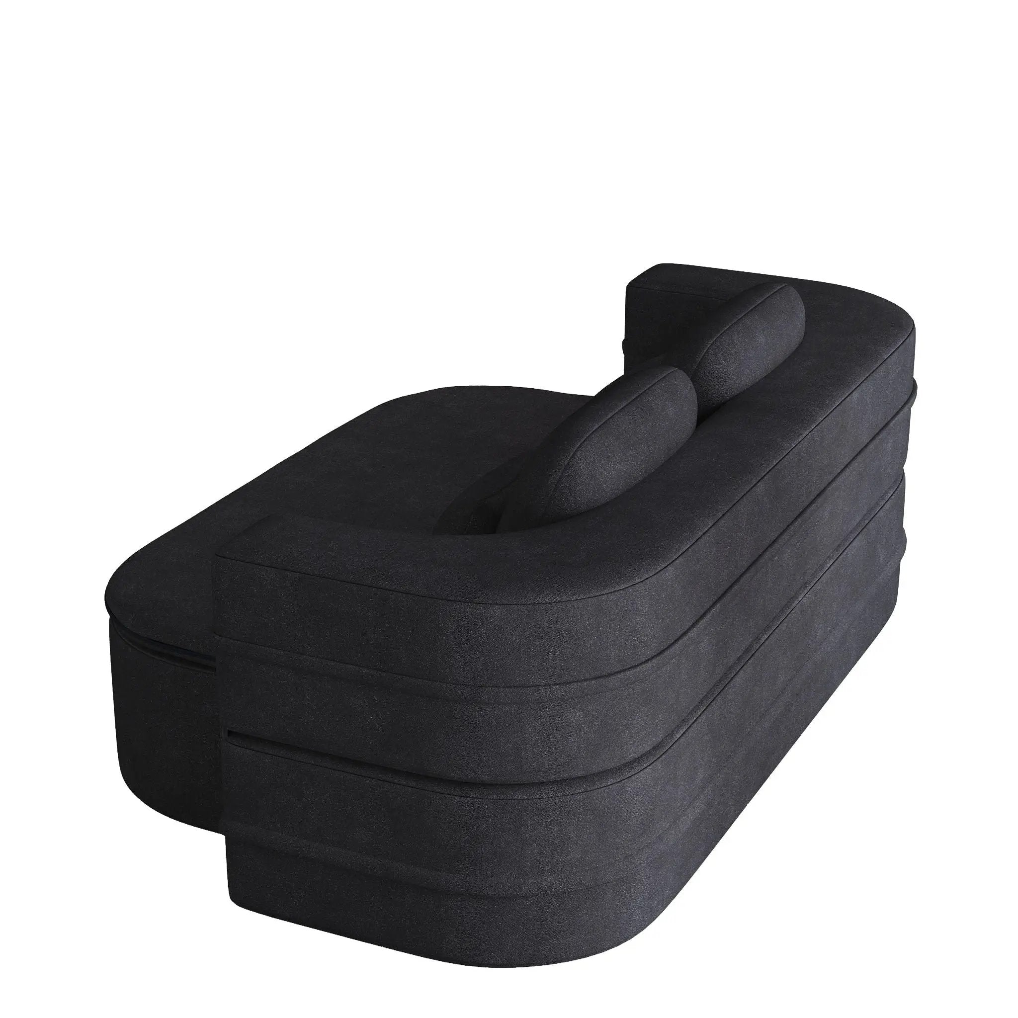 2 In 1 Foldable Sofa Bed With Multi Functional Blanket, Floor Lounge Sofa by HouseOfZazla