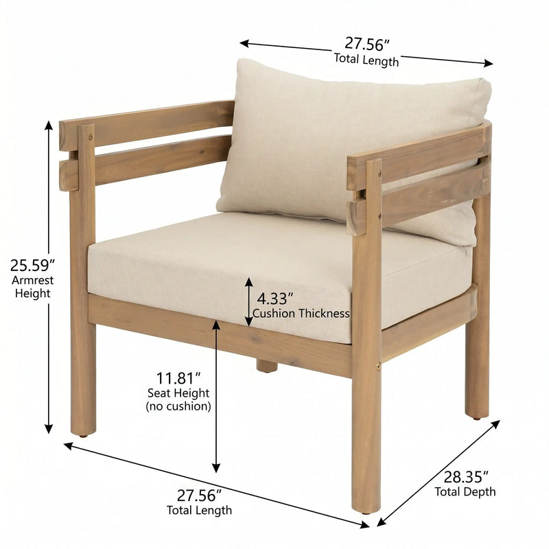 Light Patio Seating by HouseOfZazla