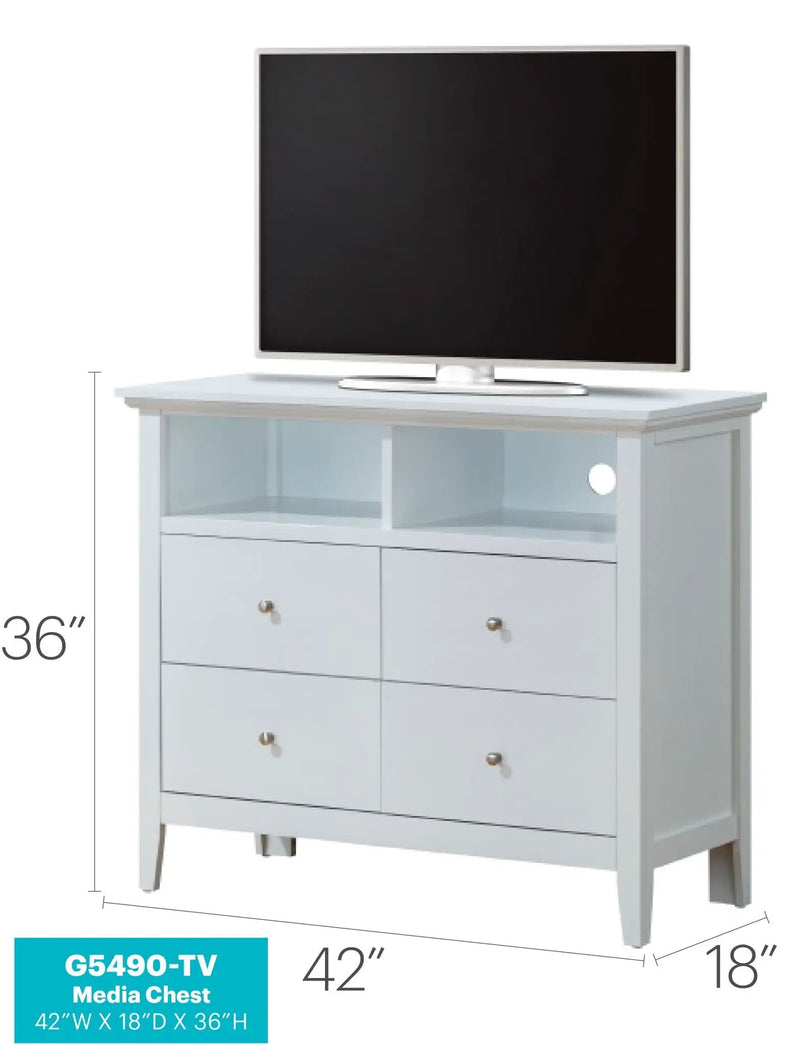 Hammond - Charming Media Chest With Storage by HouseOfZazla