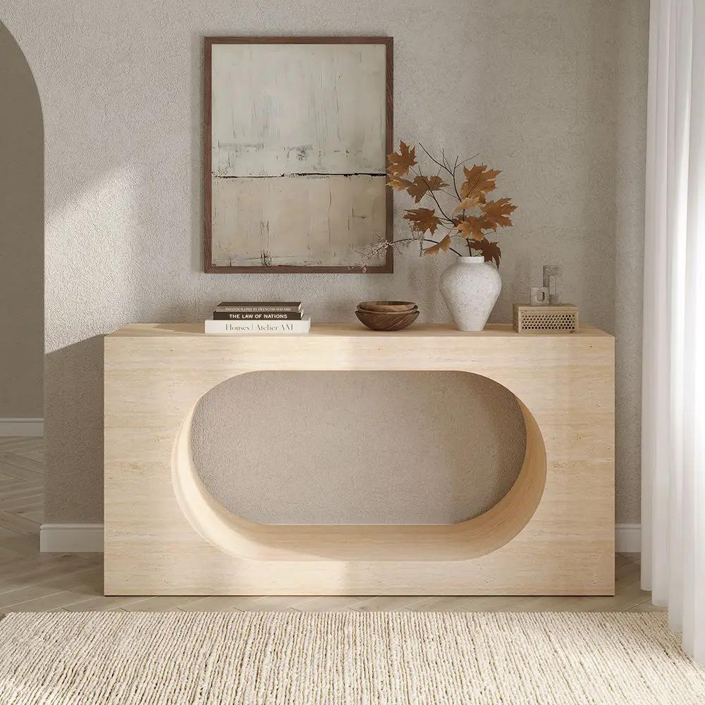 Inca - Console Table - Beige by Unique Piece Furniture