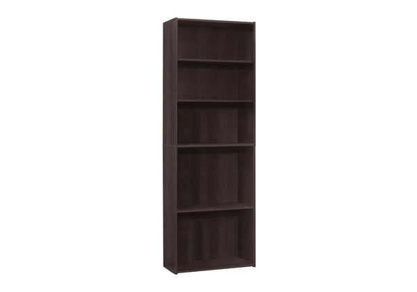 6-Tier Transitional Bookshelf for Office