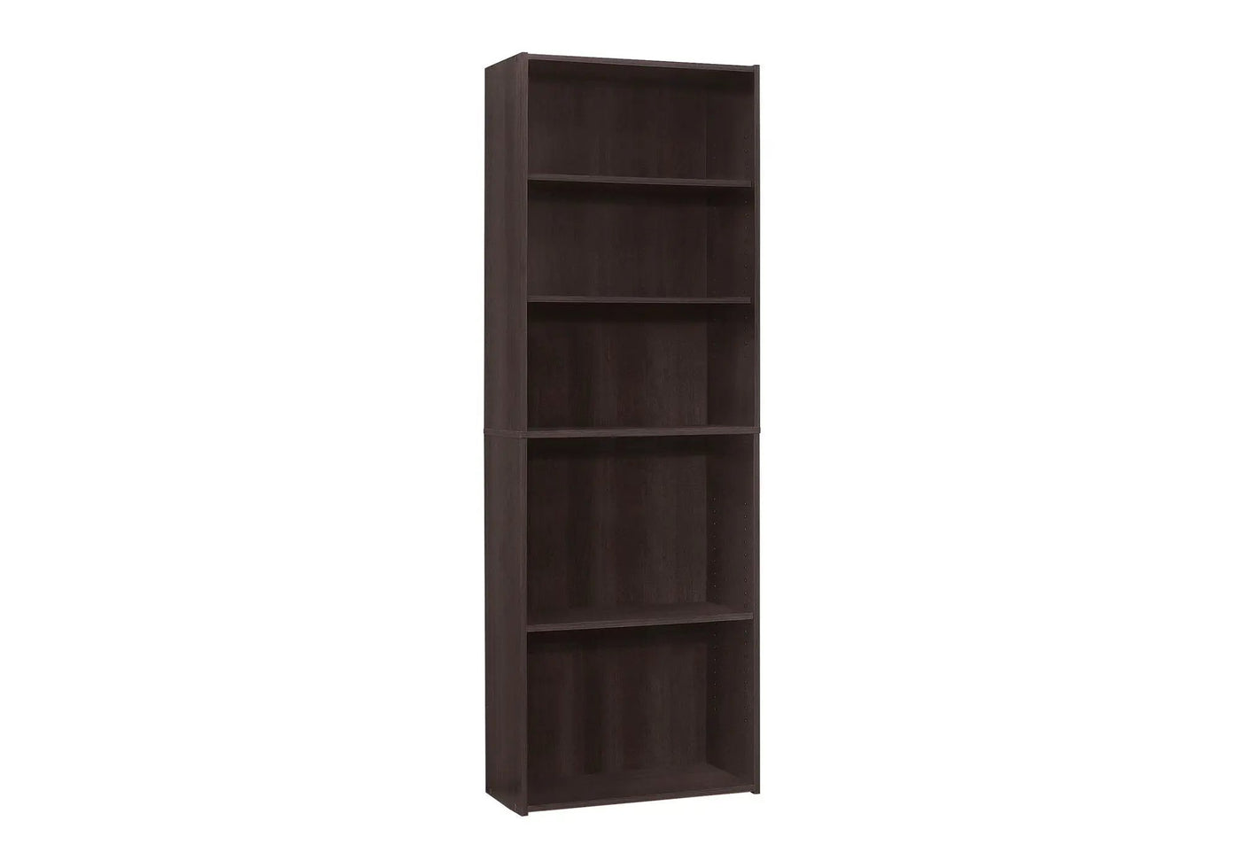 Bookshelf, Bookcase, 6 Tier, For Office, Transitional by Unique Piece Furniture