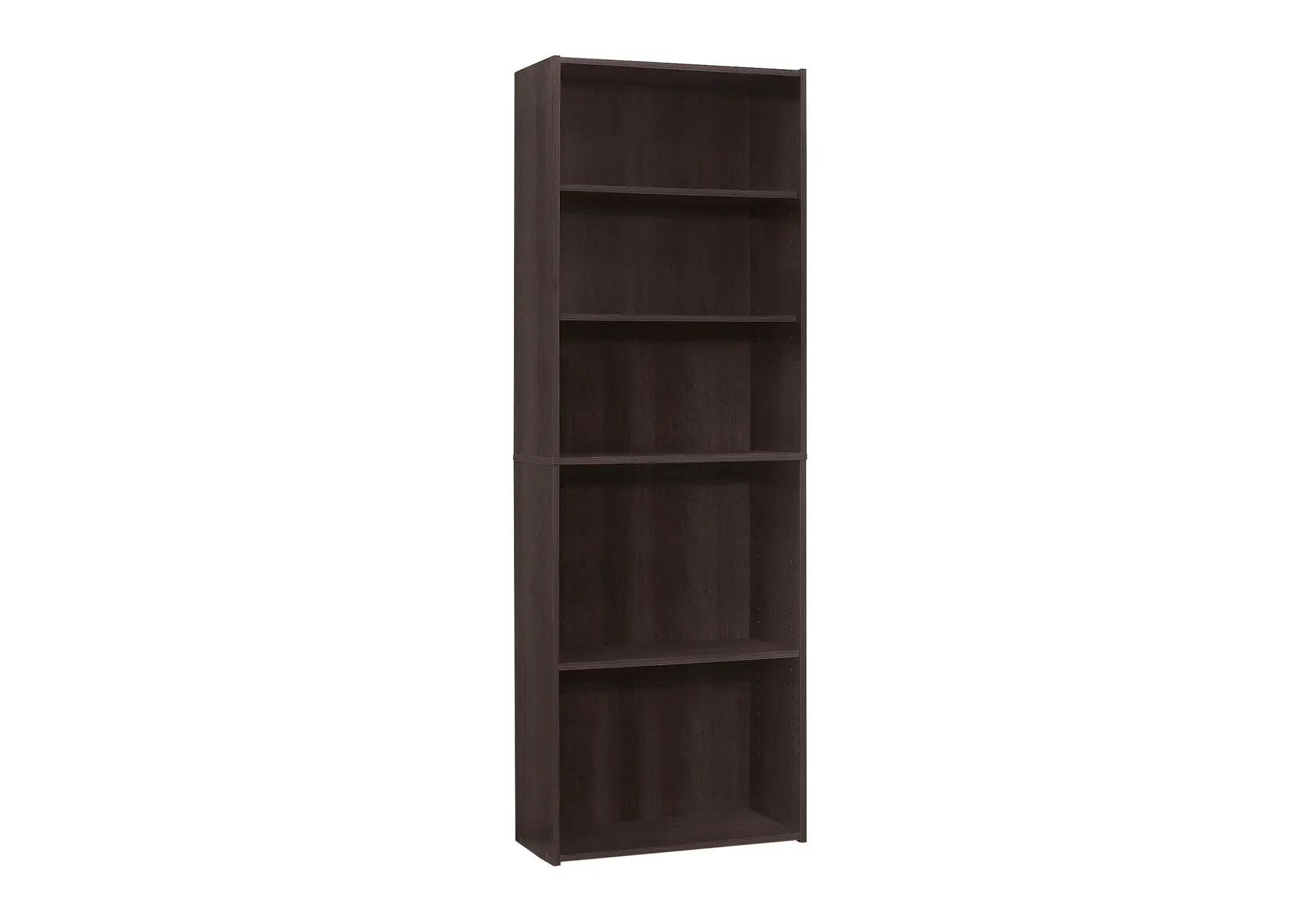 Bookshelf, Bookcase, 6 Tier, For Office, Transitional by Unique Piece Furniture