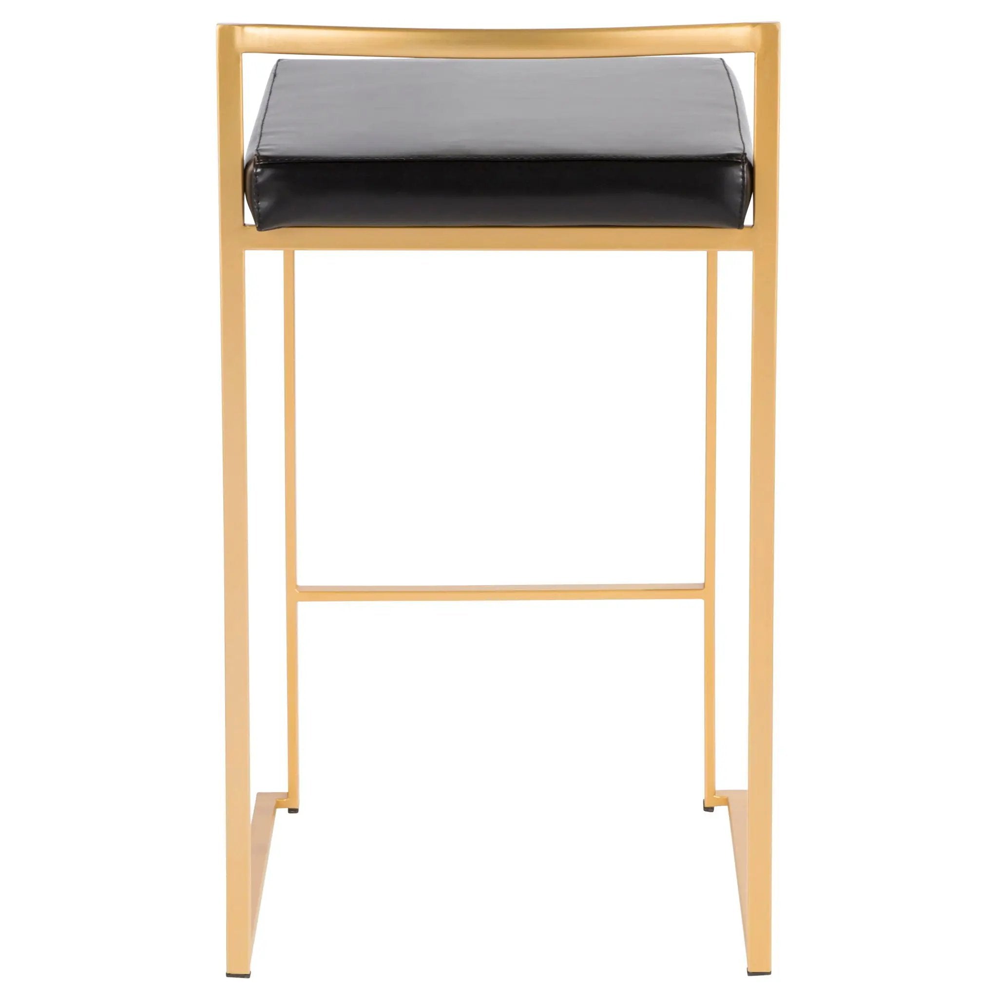 Fuji - Contemporary / Glam Design Counter Stool (Set of 2) by HouseOfZazla