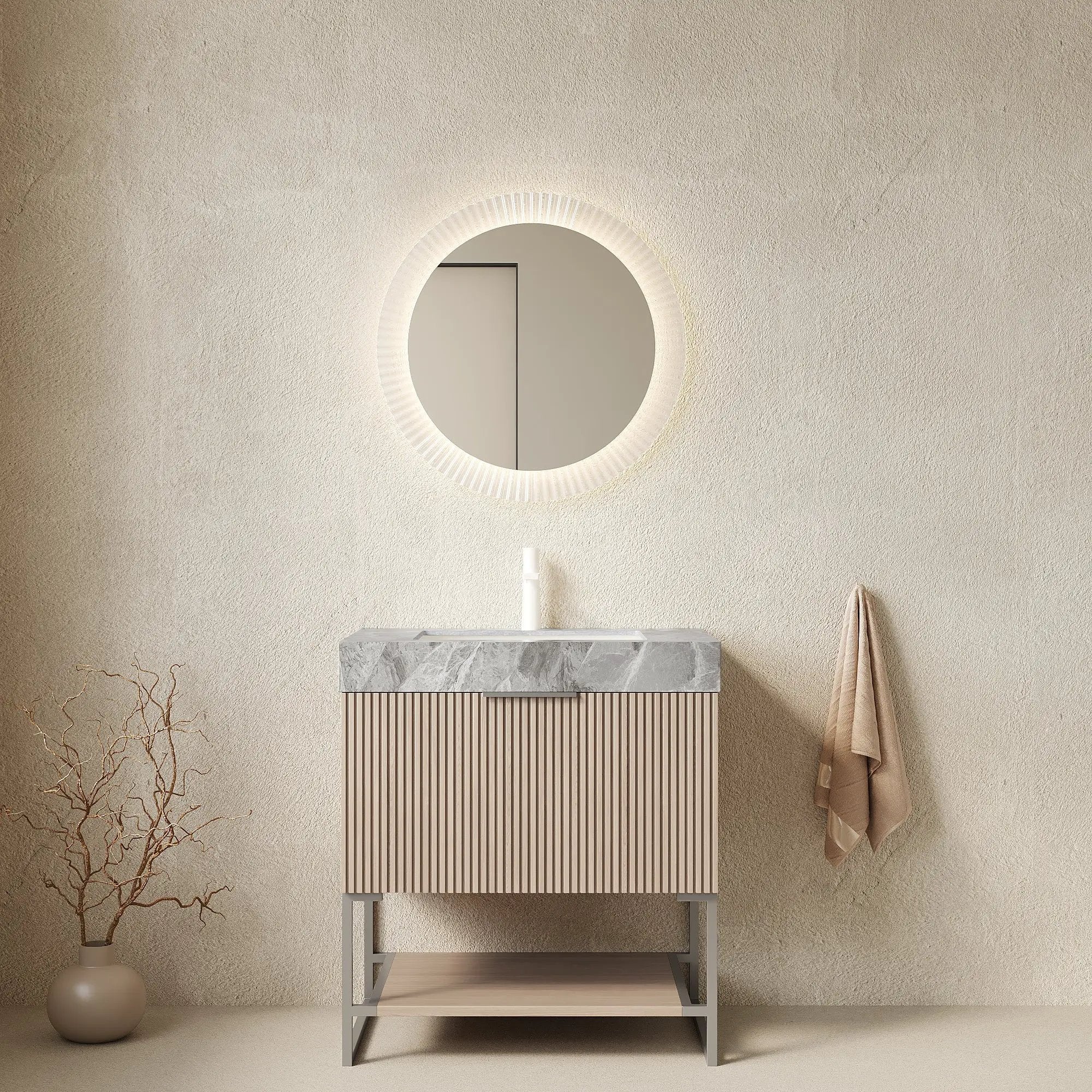 Yolan 30" Bathroom Vanity & Sink by HouseOfZazla