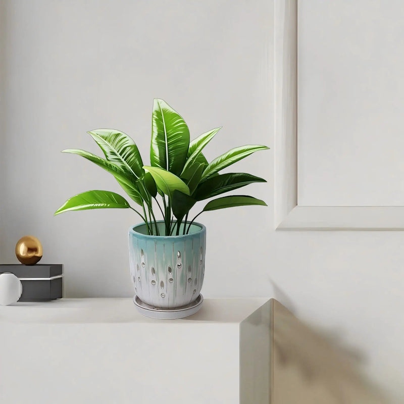 Flowerpot With Drainage Hole (Set of 2) by HouseOfZazla