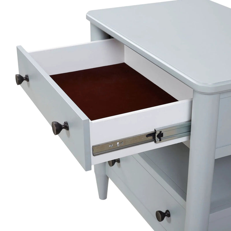 Open Nightstand With 2 Drawers by Unique Piece Furniture