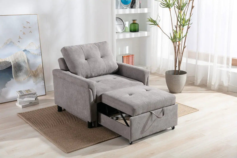 Hannah - Woven Convertible Armchair by HouseOfZazla