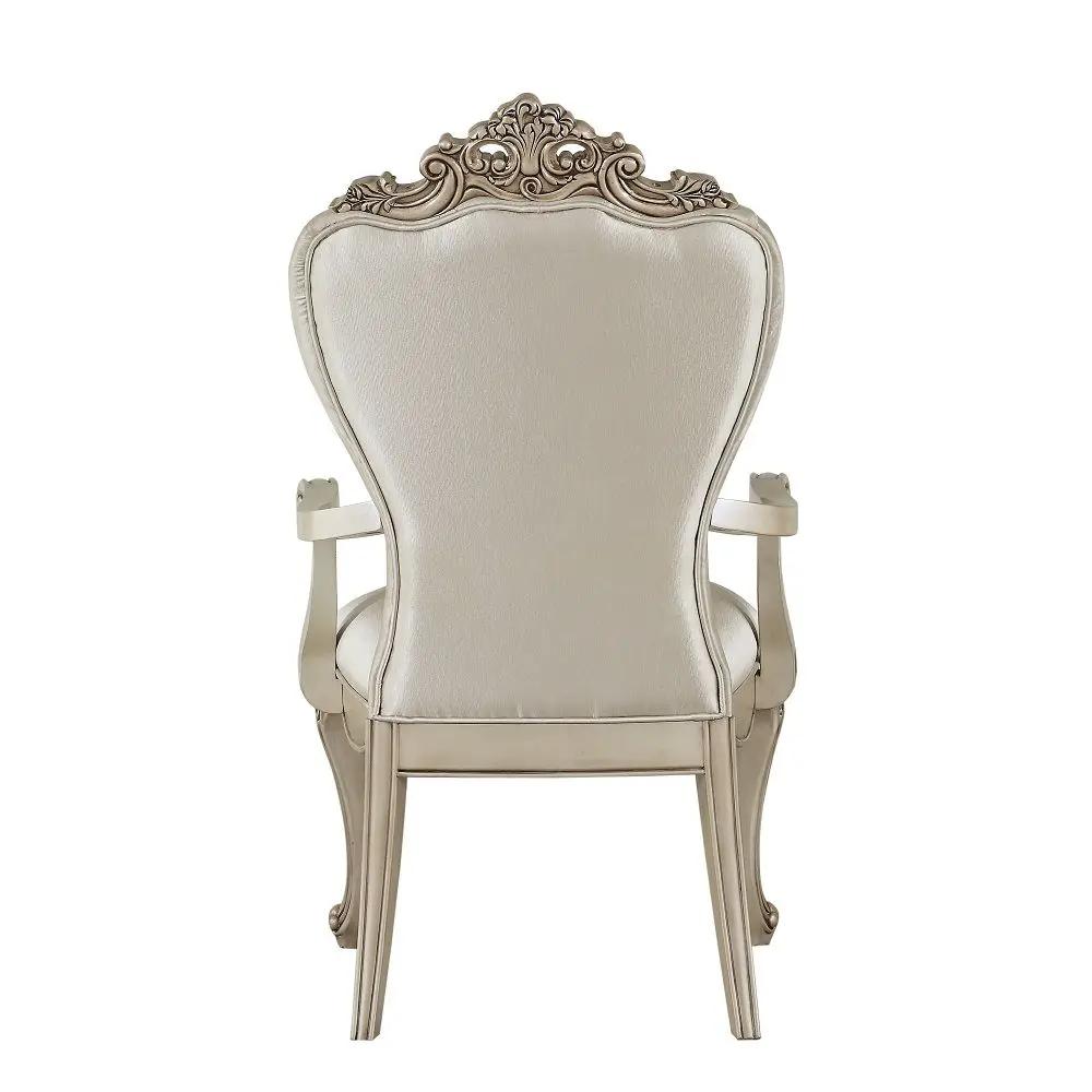 Gorsedd - Arm Chair (Set of 2) - Cream Fabric & Golden Ivory by Unique Piece Furniture