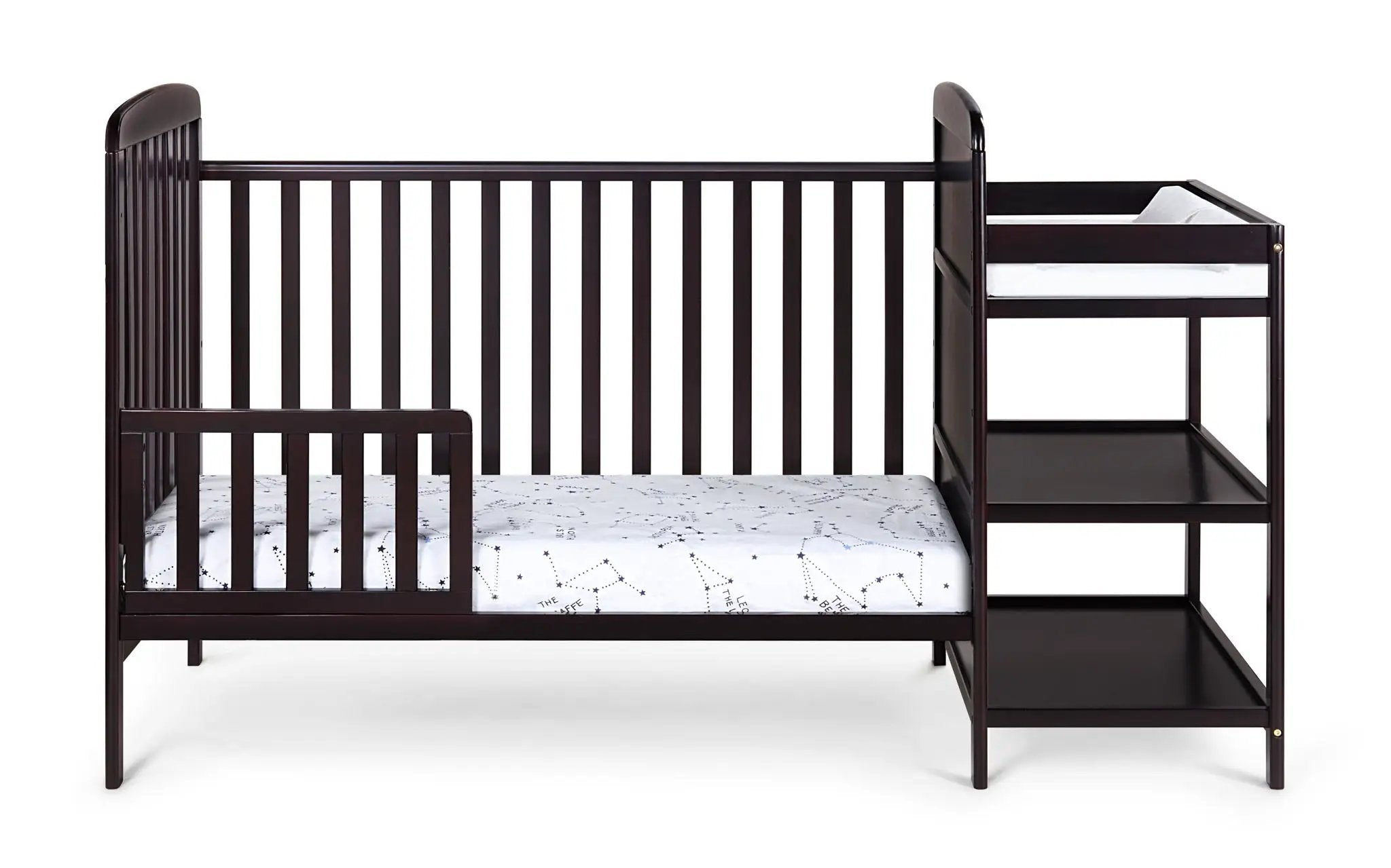 Ramsey - 3-in-1 Convertible Crib / Changer Combo by Unique Piece Furniture