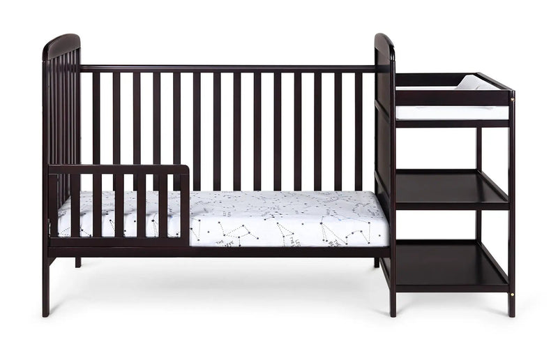 Ramsey - 3-in-1 Convertible Crib / Changer Combo by HouseOfZazla
