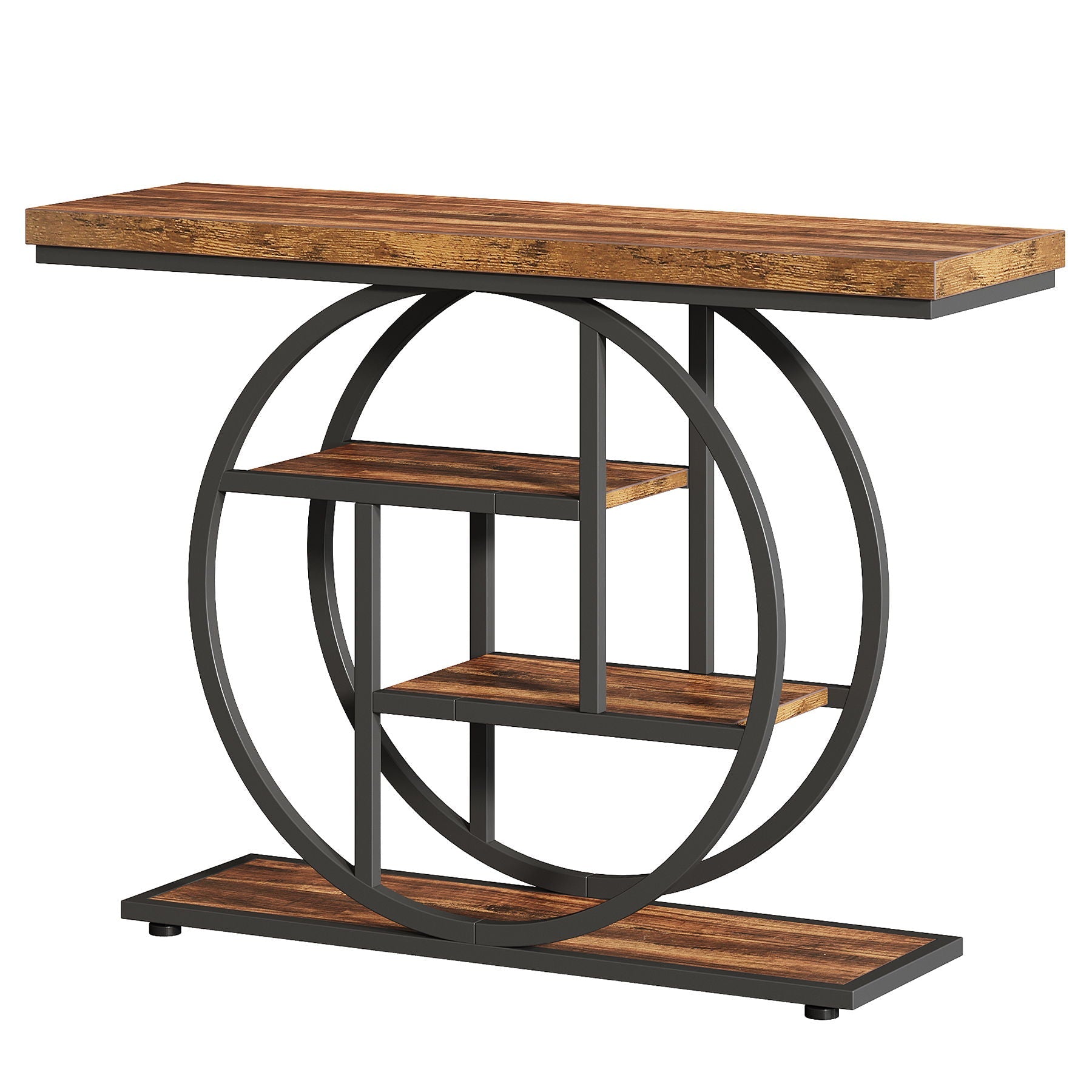 Console Table With 4 Tier Design For Living Hallway by HouseOfZazla