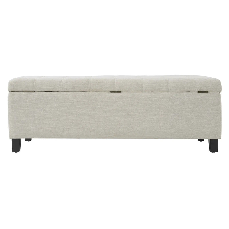 Upholstered Storage Ottoman Bench by HouseOfZazla