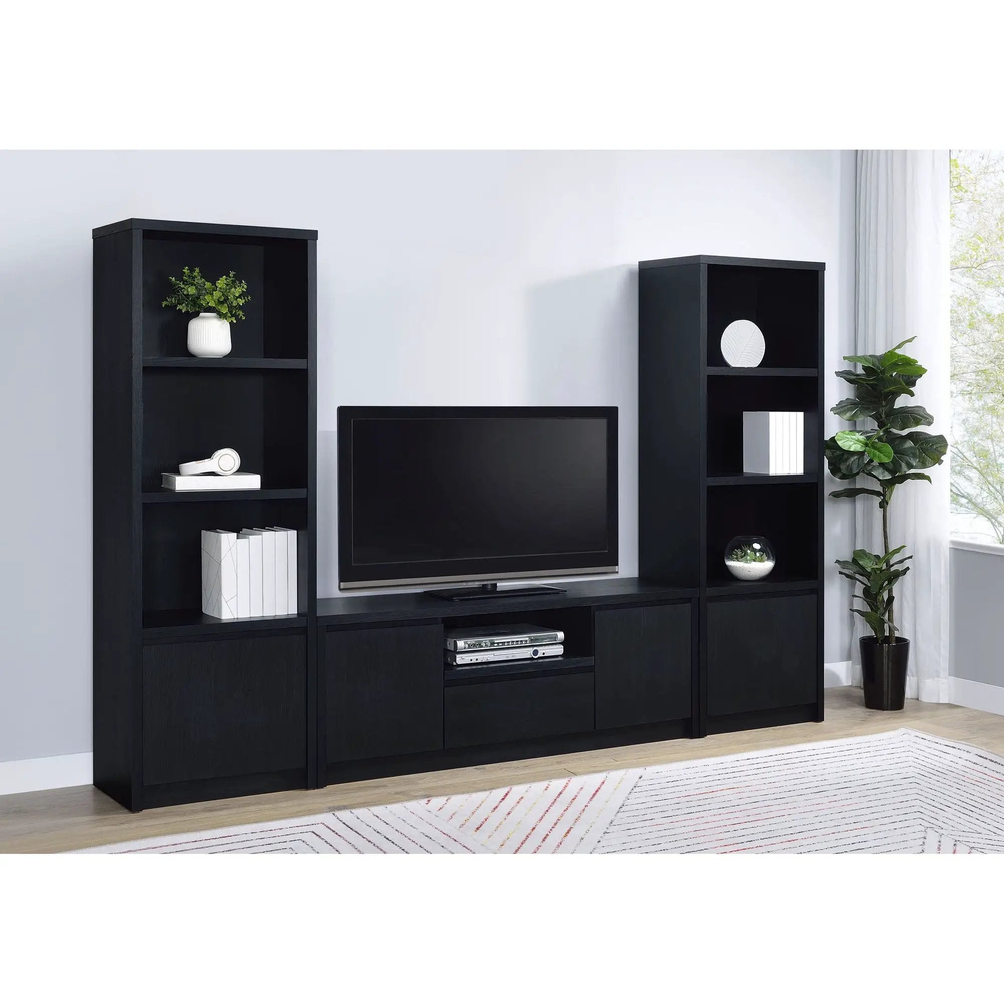 Sloat - 3 Piece Entertainment Center - Black