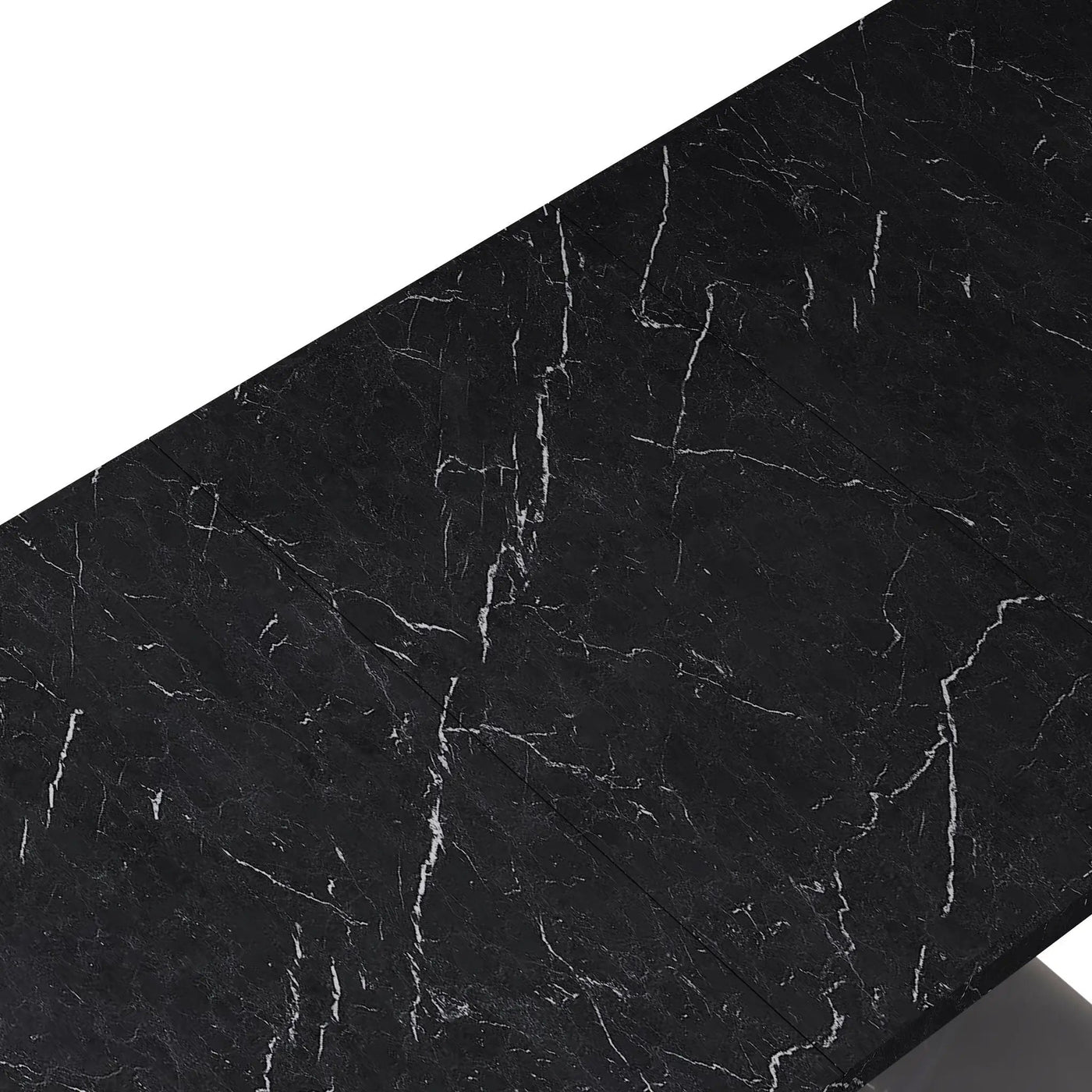 Modern Rectangle Dining Table With Stretchable TopAnd X Shape Legs by HouseOfZazla