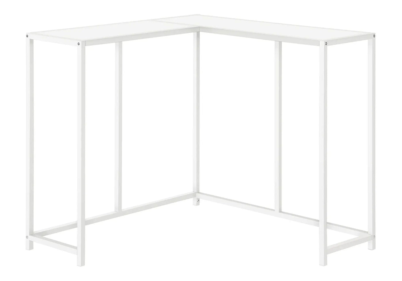 Corner Accent Console Table For Entryway, Unique L-Shaped Design by Unique Piece Furniture