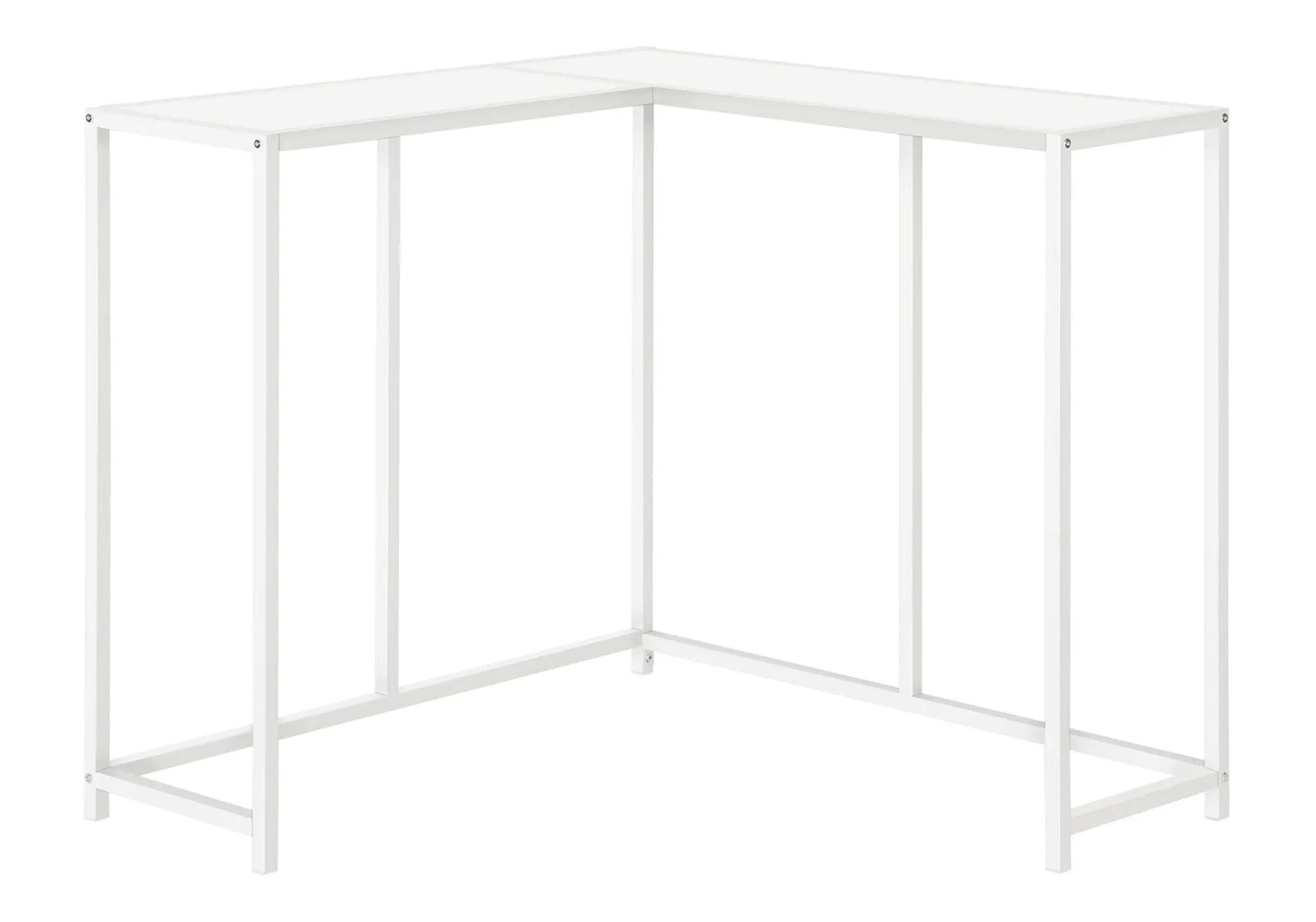 Corner Accent Console Table For Entryway, Unique L-Shaped Design by Unique Piece Furniture