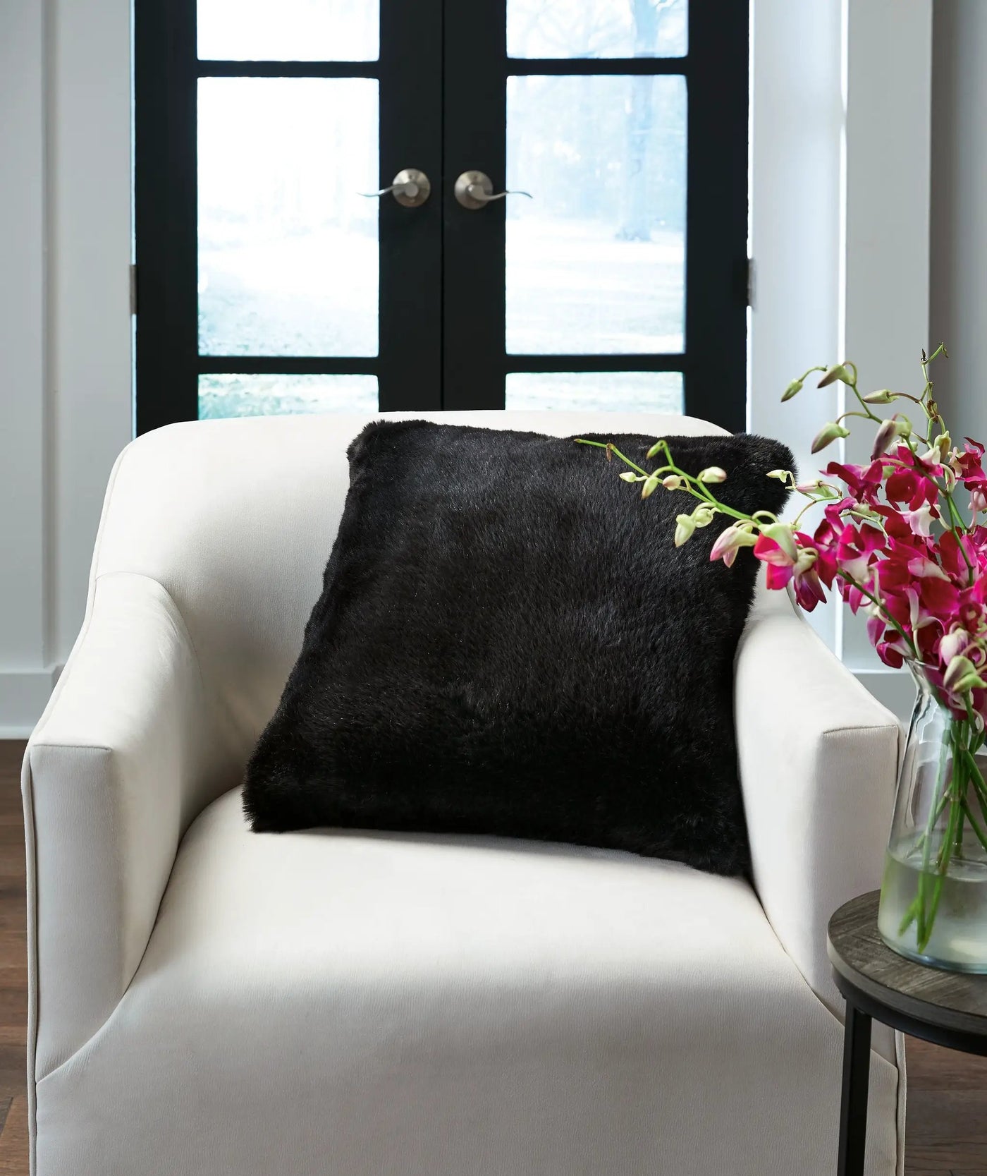 Gariland - Faux Fur Pillow by Unique Piece Furniture
