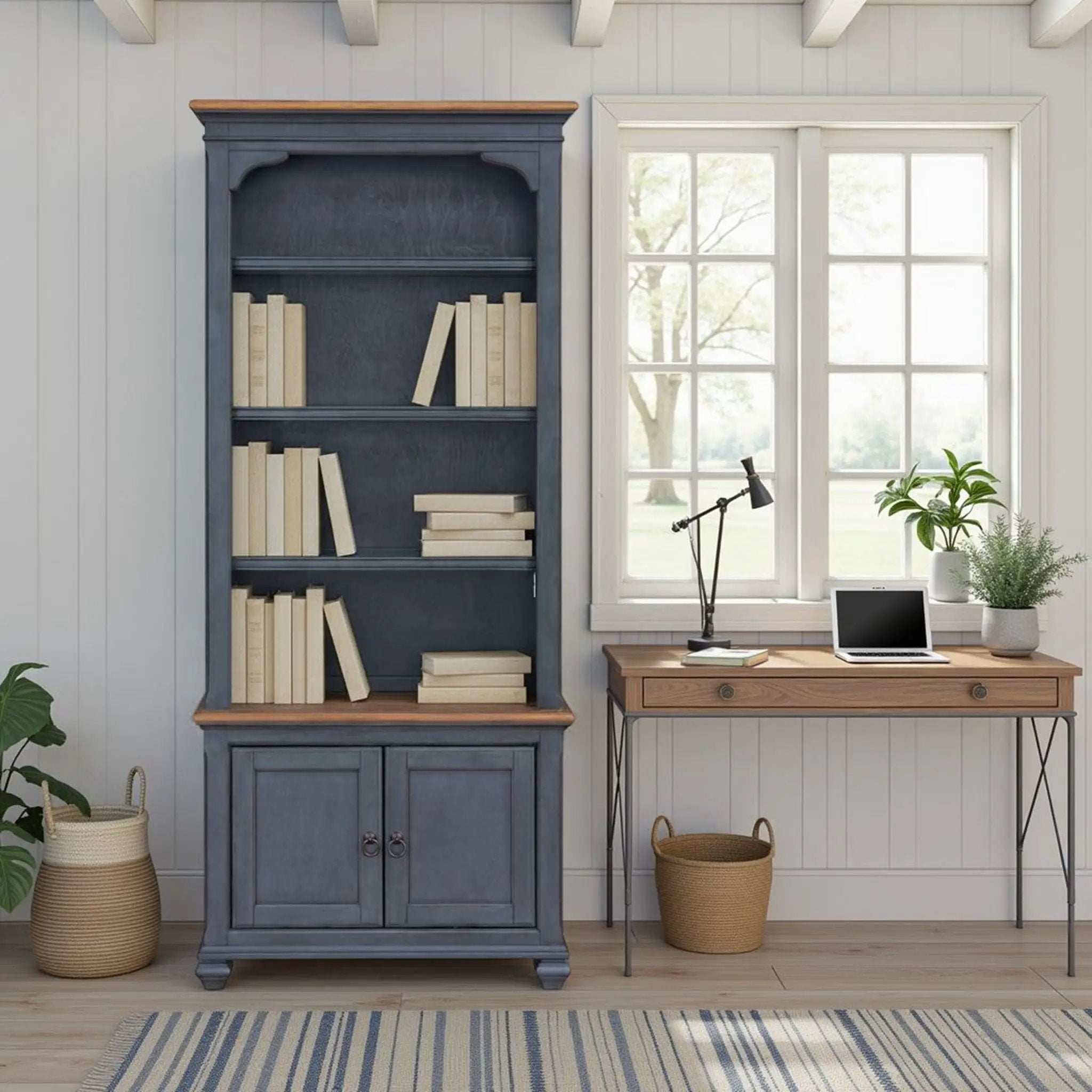 Universal Pier Bookcase - Blue by HouseOfZazla