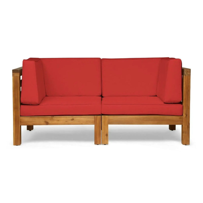 Oana - 2 Piece Loveseat Set With Water Resistant Cushions by HouseOfZazla