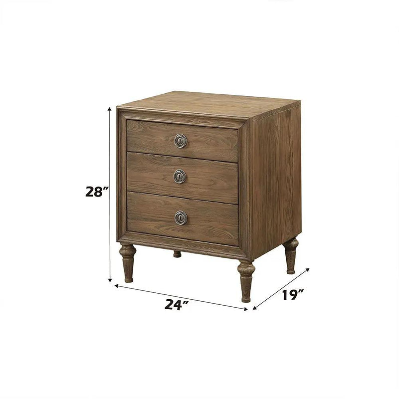 Inverness - 28" Nightstand - Reclaimed Oak by Unique Piece Furniture