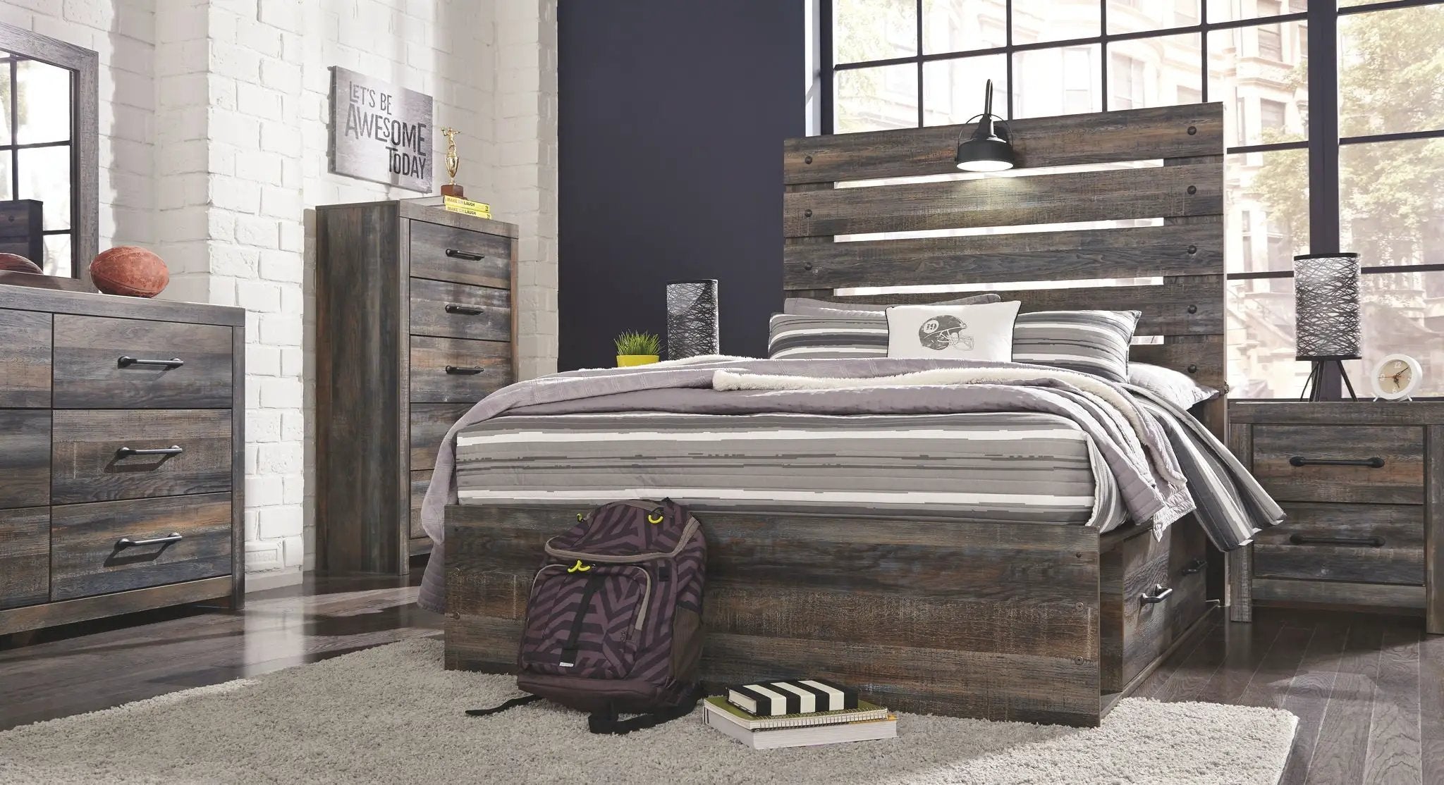 Drystan - Youth Panel Bedroom Set by Unique Piece Furniture