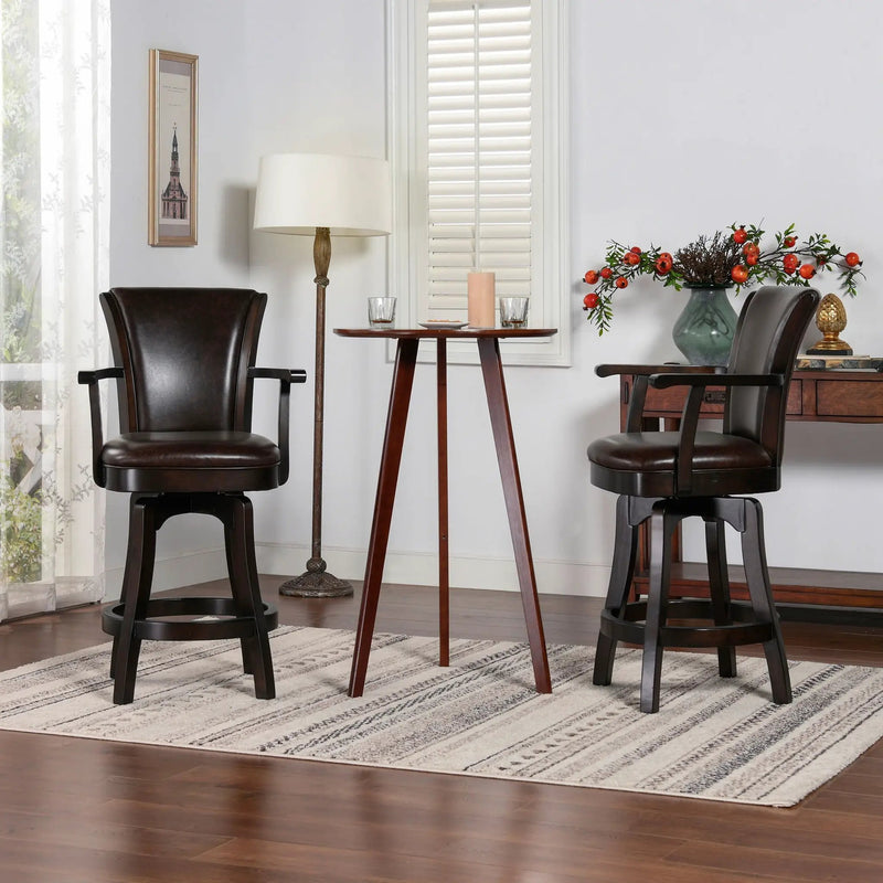 Williams - Swivel Counter Height Bar Stool by HouseOfZazla