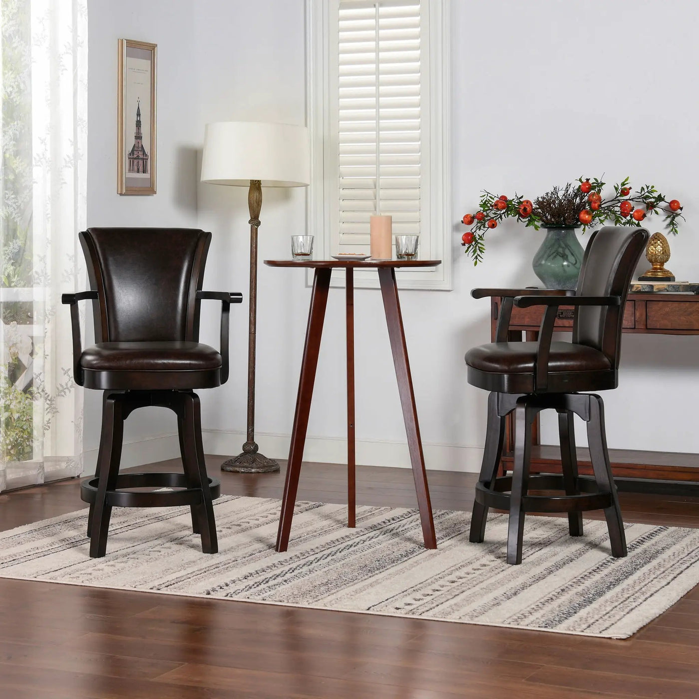Williams - Swivel Counter Height Bar Stool by Unique Piece Furniture