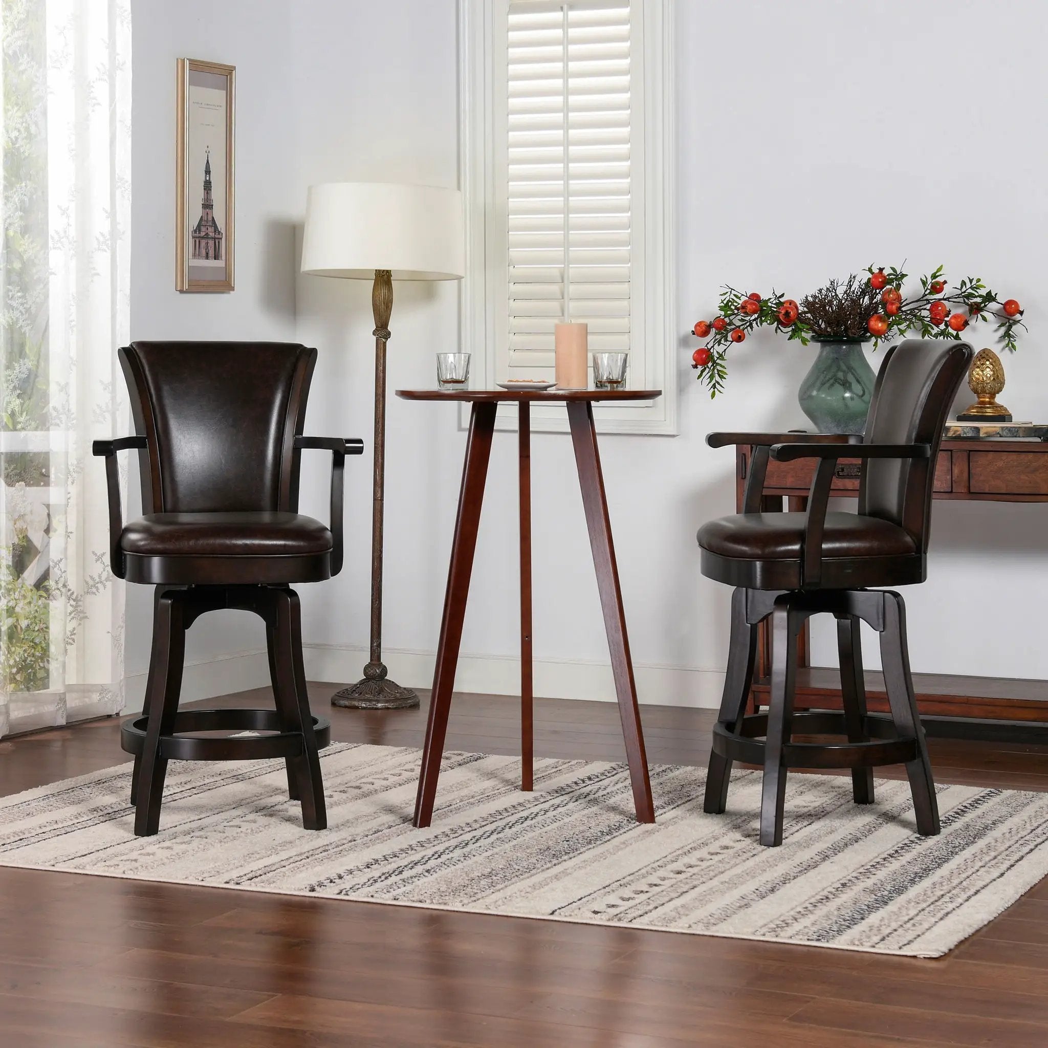 Williams - Swivel Counter Height Bar Stool by Unique Piece Furniture