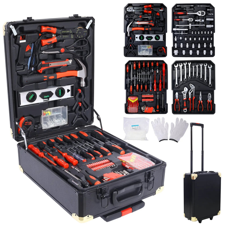 969pcs Home Repair Tool Set Kit for Men by HouseOfZazla