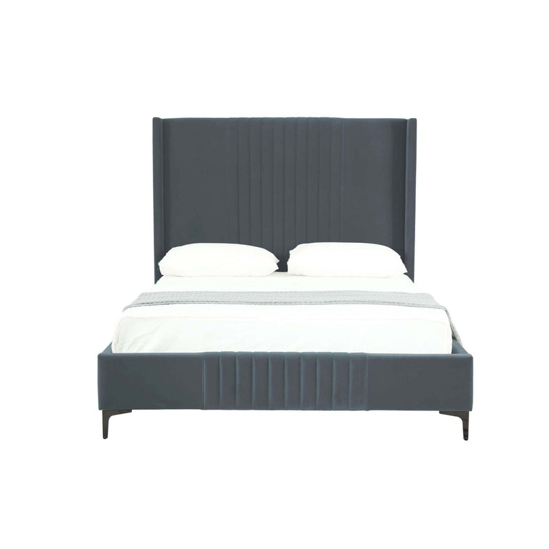 Promenade - Bed With Upholstered Headboard And Slats by HouseOfZazla