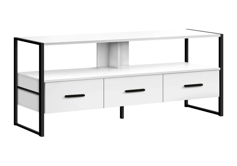 TV Stand, Console, Media Entertainment Center, Storage Drawers, Modern by Unique Piece Furniture