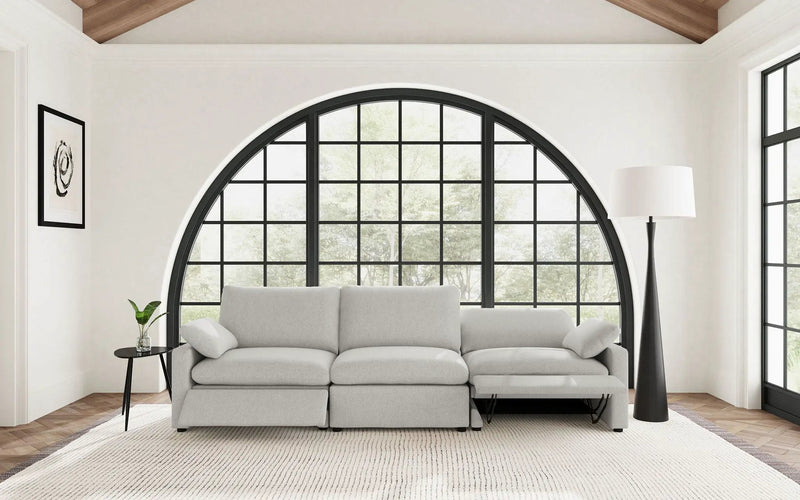 Collins Modular Power Sofa Grey by Unique Piece Furniture
