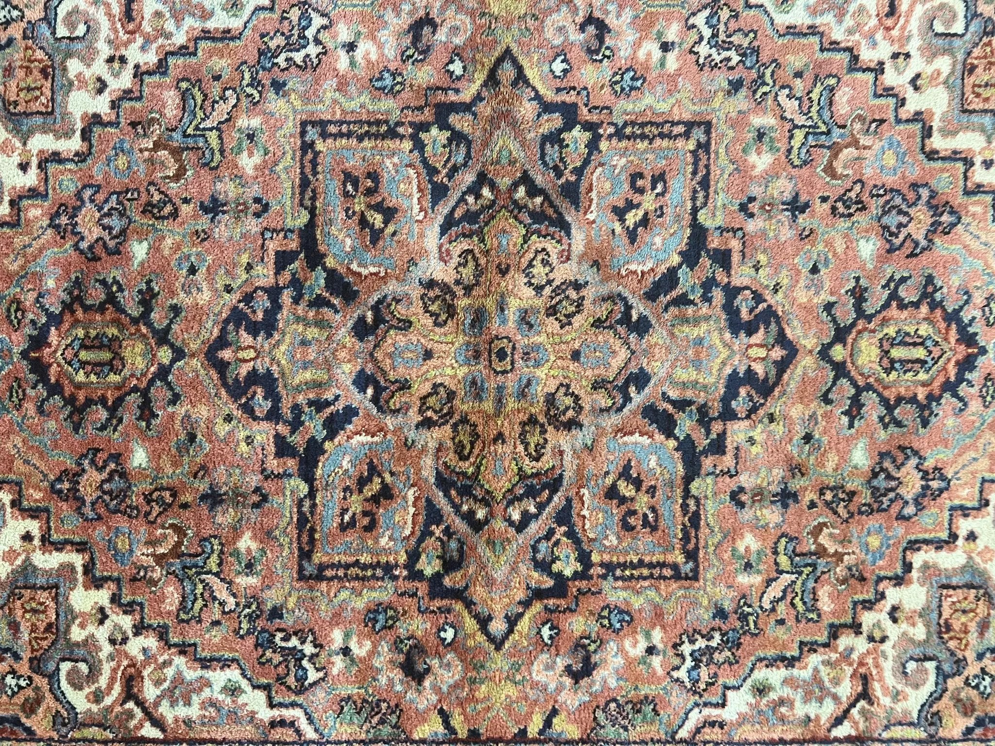 Karastan Rug 4x6, Karastan Heriz #726, Wool Pile Karastan Area Rug, Rare Hard to Find, Original 700 Series Vintage Discontinued Rug by Jewel Rugs