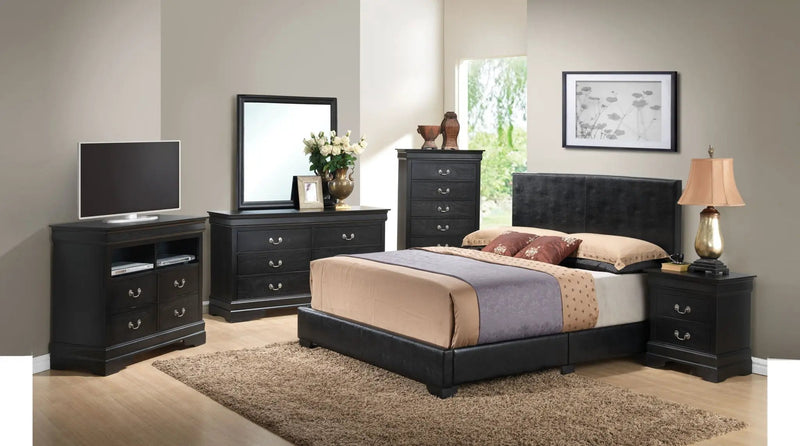 Elegant Platform Bed For Relaxed Spaces by Unique Piece Furniture