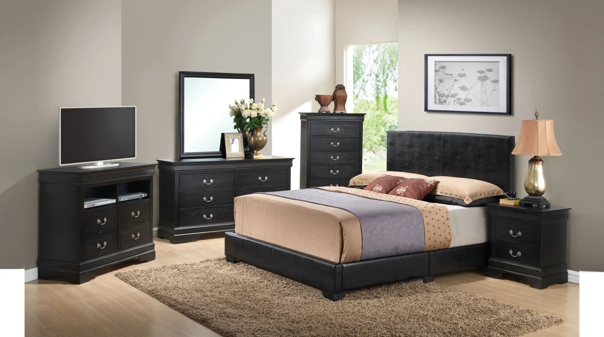 Elegant Platform Bed For Relaxed Spaces by HouseOfZazla