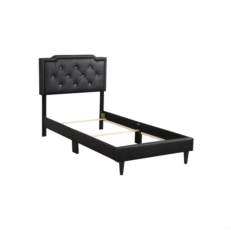 Button Tufted Bed Charming For Cozy Spaces by HouseOfZazla