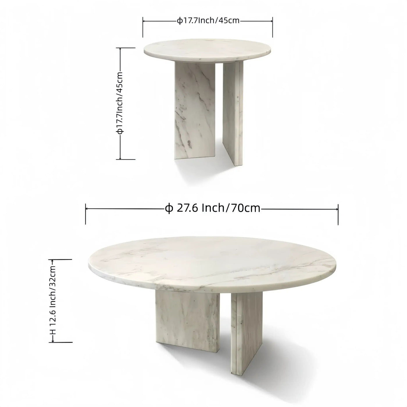 Elegant Coffee Duo Table Set by HouseOfZazla