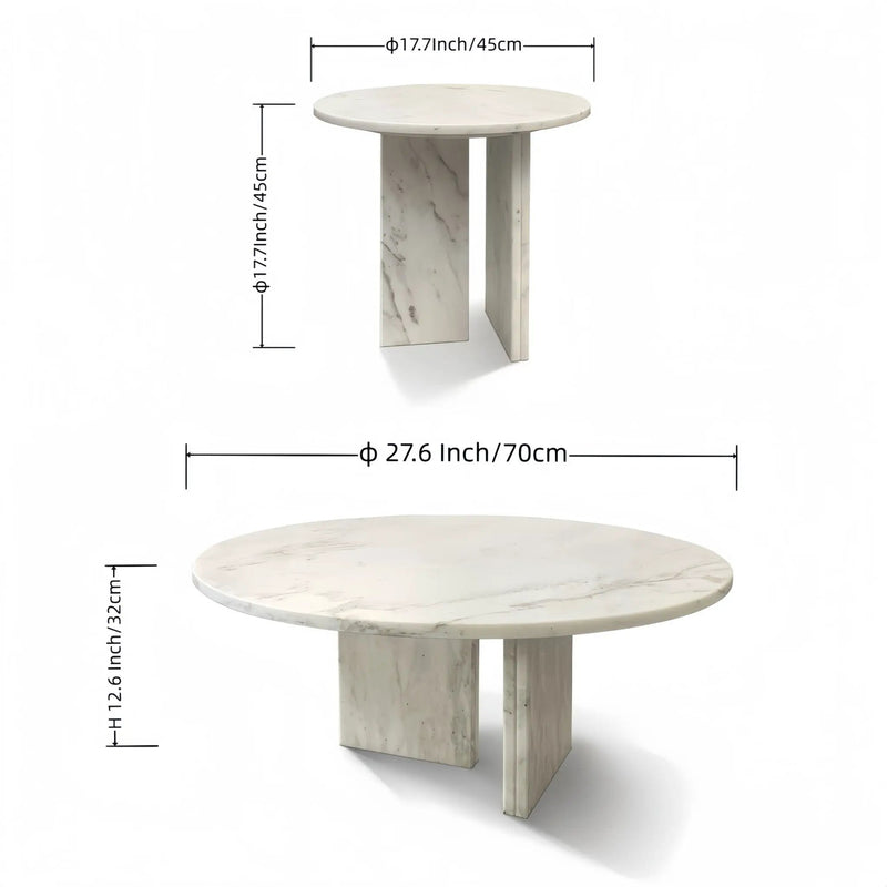 Elegant Coffee Duo Table Set by HouseOfZazla