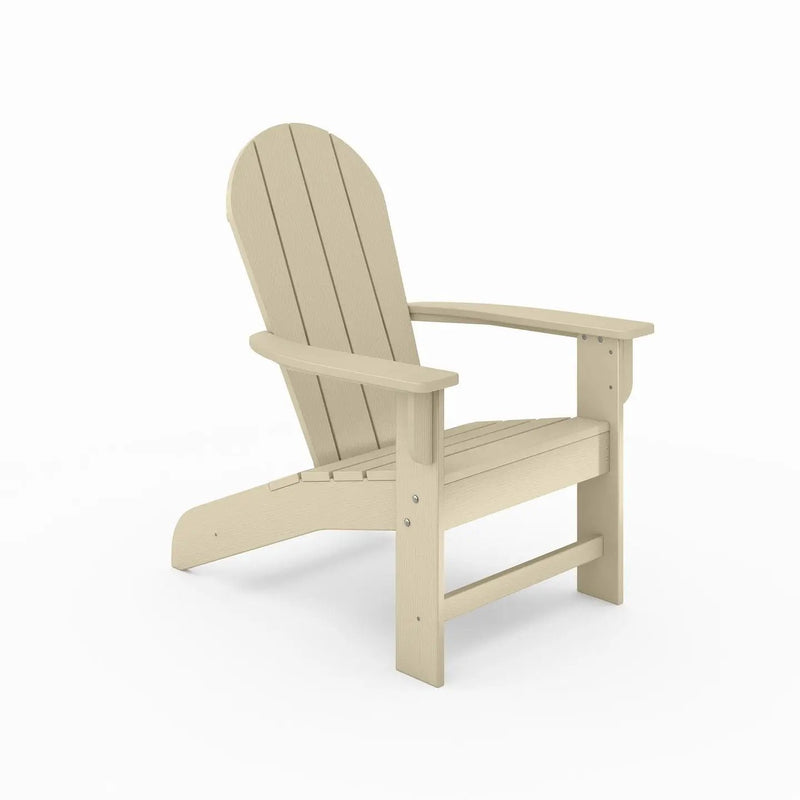 Adirondack Chair Premium HDPE Poly Lumber For Pool, Patio, And Garden Elegance by HouseOfZazla