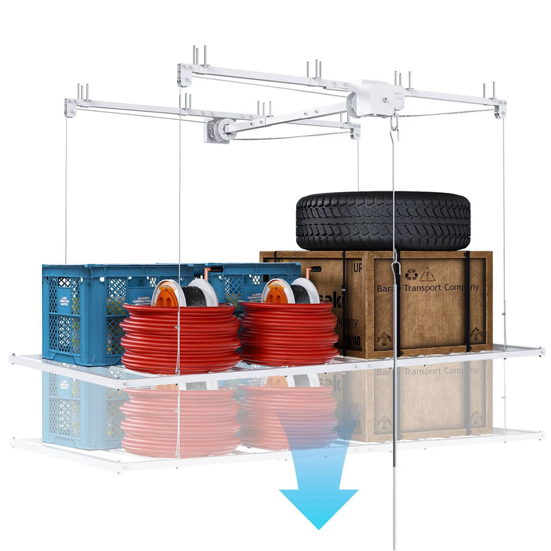 Overhead Garage Storage Rack by HouseOfZazla