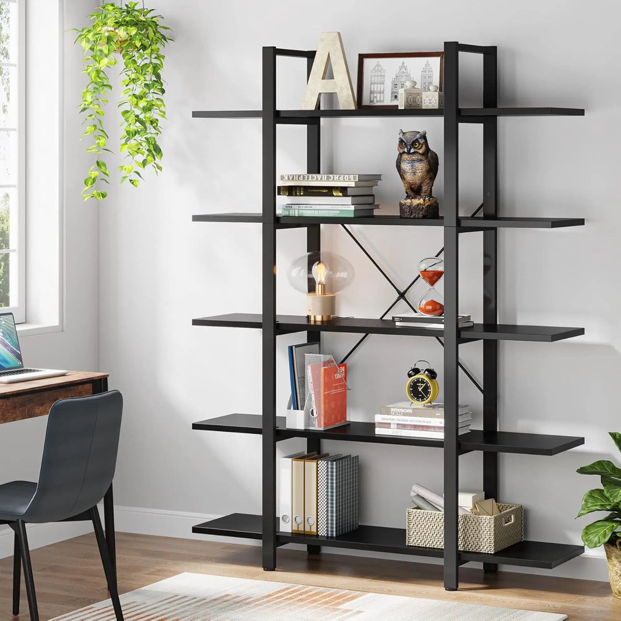 5 Tier Bookshelf For Home by HouseOfZazla